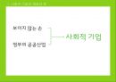 사회적 기업 마케팅,블루오션전략,감성마케팅전략,. 공동브랜드전략.PPT자료 6페이지