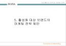 소비자마케팅,ziozia,패션마케팅,브랜드마케팅,서비스마케팅,글로벌경영,사례분석,swot,stp,4p 33페이지