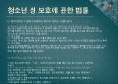 소년법외의 소년관련법제 - 보호소년,청소년보호법,청소년복지지원법,청소년성보호에관한법률,소년관련법제.PPT자료 34페이지