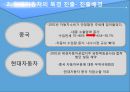 현대자동차의 전략,분석 및 해외진출사례 ppt 9페이지
