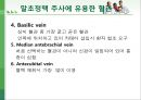 정맥주입의 종류와간호 13페이지