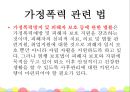 여성복지 ‘가정폭력’ - 가정폭력 관련 법과 대책,가정폭력의 사례와 현황,여성복지.PPT자료 26페이지