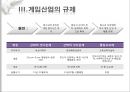 게임산업과 규제 - 게임시장,e-sport의 발전,쿨링오프제,강제적 셧다운제.PPT자료 7페이지