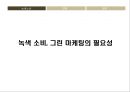 녹색소비,그린마케팅,마케팅사례,브랜드마케팅,서비스마케팅,글로벌경영,사례분석,swot,stp,4p 7페이지