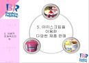 배스킨라빈스,아이스크림시장,베스킨마케팅,브랜드마케팅,서비스마케팅,글로벌경영,사례분석,swot,stp,4p 11페이지