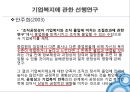 사회복지의 재원 - 민간부문 : 기업복지제도 (사회복지-기업복지,선진기업복지제도,복지문제점).PPT자료 10페이지