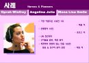 WOMEN AND LEADERSHIP (여성의리더십,여성리더,여성경영자,오프라윈프리).PPT자료 21페이지