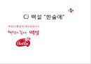 CJ 백설 “한술에” 리네이밍 - CJ,백설,마케팅사례,마케팅,브랜드,브랜드마케팅,기업,서비스마케팅,글로벌,경영,시장,사례,swot,stp,4p.PPT자료 1페이지