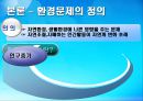 환경 (지구적 문제와 인류공동의 대응, 환경문제의 정의) 4페이지