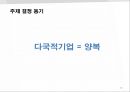 글로벌 경영이란 (글로벌 경영이란,다국적기업경영전략,새로운 국제무역질서,글로벌금융환경,정치적,문화적 환경,글로벌전략의 수립).PPT자료 14페이지