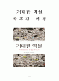 거대한 역설 독후감 감상문 서평 요약 필립 맥마이클!!!! 1페이지