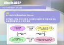 [ABS수지] Acrylonitrile Butadiene Styrene terpolymer 제조방법, 사용분야, 여러가지 용도별 물리적 성질.ppt 6페이지