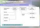 [ABS수지] Acrylonitrile Butadiene Styrene terpolymer 제조방법, 사용분야, 여러가지 용도별 물리적 성질.ppt 18페이지