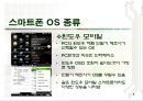 스마트폰  운영체제와  스마트폰의 종류 8페이지