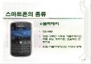 스마트폰  운영체제와  스마트폰의 종류 17페이지