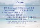 의학 - cva[뇌혈관 구조 그림, 뇌 부위별 증상] 4페이지