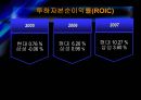 현대중공업, 삼성중공업 재무제표분석 (2005년~2007년).ppt 37페이지