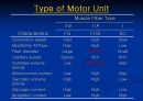 [의학] 운동 단위[TYPE OF MOTOR UNIT]에 관해 7페이지