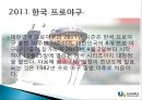 [비지니스소프트웨어] 2011 프로야구 정규시즌 홈경기 관중 수와 승률 분석.ppt 9페이지
