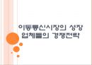 [이동통신산업] 이동통신시장의 성장과 업체들의 경쟁전략-SK텔레콤,KT,LG유플러스 PPT자료 1페이지