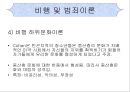 교정복지 (정의, 필요성, 기능, 범죄이론, 비행, 지역사회교정, 교정분야, 교정사회복지사, 과제).PPT자료 11페이지
