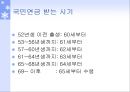국민연금법(국민연금, 목적, 적용대상, 가입자, 급여종류, 재원, 수령, 과제와방향) PPT 파워포인트 18페이지