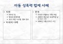 성폭력, 아동성폭력, 성폭력사례,아동성폭력사례,성폭력문제점,성폭력해결방안, 사례(조두순 사건) 12페이지