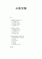 [사회복지 개론] 사회보험 - 사회보험의 필요성과 의의, 사회보험의 기본원칙, 개별사회보험제도의 현황과 전망  1페이지