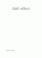 hall  effect 1페이지