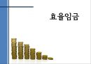 효율임금의 정의와 사례, 예외.pptx 1페이지