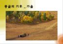  몽골(몽고)의 기본정보, 몽골(몽고)의 역사, 몽골(몽고)의 발전과정, 몽골(몽고)의 경제, 몽골(몽고)의 고비사막, 몽골(몽고)의 티베트불교, 한국과 몽고의 관계 6페이지