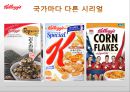 켈로그(Kellogg) 마케팅 실패사례(인도시장) 분석과 마케팅성공사례(한국시장) 분석 및 켈로그 경영분석과 켈로그 앞으로의 방향분석.PPT자료 14페이지