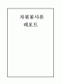 자원봉사론 요약 및 정리 1페이지