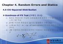 [기계계측공학] Chapter 4. Random Errors and Statics.PPT자료 33페이지