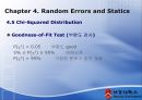 [기계계측공학] Chapter 4. Random Errors and Statics.PPT자료 35페이지