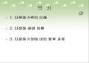 다문화 가족 (다문화가정, 다문화이론, 다문화가정과제).PPT자료 2페이지
