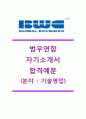 [범우연합 (기술영업) 자기소개서] 범우연합 자소서,범우연합공채자기소개서,범우연합채용자소서 1페이지