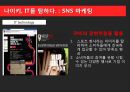 NIKE 나이키 경영혁신 마케팅전략분석,나이키 IT접목 경영전략 ,발표대본첨부,혁신을 요리하다. 11페이지