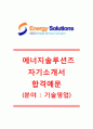 [에너지솔루션즈 기술영업 자기소개서]에너지솔루션즈자소서+[면접기출문제]_에너지솔루션즈공채자기소개서_에너지솔루션즈채용자소서_에너지솔루션자기소개서 1페이지
