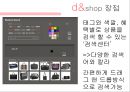 인터넷쇼핑몰 디엔샵(d&shop)기업분석 (위치, 연혁, 규모, 구성, 상품분석, 상권분석, 가격분석, 판촉분석, 장점, 단점).PPT자료 20페이지