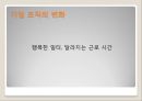 정보화 조직형태 및 운영원리의 변화 (정보화 사례, 기업의 정보화, 기업조직의 변화).PPT자료 9페이지