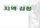 지역 감정 (지역 감정의 정의, 원인, 문제점, 지역 문제의 모태 및 전개 과정, 영,호남).PPT자료 1페이지