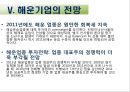 해운기업의 주요업무와 전망.PPT자료 9페이지
