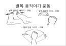 발목 기부스 제거 후 재활 가이드 북 (기부스 제거 후 운동, 주차별 재활 운동).PPT자료 15페이지