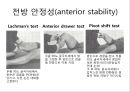 무릎의 신체 검진 및 질환 소개.PPT자료 26페이지