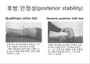 무릎의 신체 검진 및 질환 소개.PPT자료 28페이지