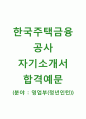 [한국주택금융공사 영업부(청년인턴) 자기소개서] 한국주택금융공사 인턴 자소서+[면접기출문제]_한국주택금융공사공채자기소개서_한국주택금융공사채용자소서 1페이지