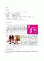 [청정원 홍초 마케팅 전략] 서론/식초역사/마시는 식초시장 현황/식초시장규모/국내식초음료시장/자사분석/경쟁사분석(백년동안 흑초, 초산정 미초)/4P분석/STP전략/SWOT분석 7페이지