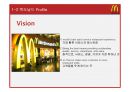 맥도날드(McDonald`s) 마케팅전략분석과 산업 분석, 맥도날드 경쟁사(롯데리아,버거킹,크라제버거) 전략과 비교분석 및 맥도날드 새로운 마케팅전략 제안.pptx 13페이지