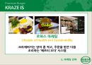 크라제버거 마케팅 SWOT,STP,4P전략분석과 마케팅실패 요인분석과 크라제버거 향후발전전략 제안 PPT자료 21페이지